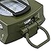 Tactical Military Prismatic Sighting Compass Luminous Multi-function Metal High-grade Folding Outdoor Camping Hiking Activities Survival Pointing Guide Travel Geology Pocket Prismatic Compasses