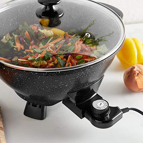 5 VonShef+7+4Qt+Electric+Wok+Lid