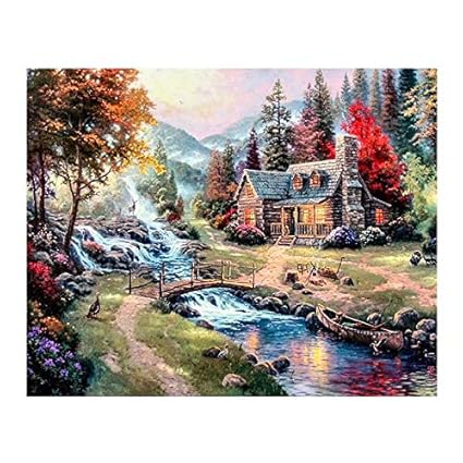 Cross Stitch Diy 5d Diamond Painting Kits Full Drill Rhinestone
