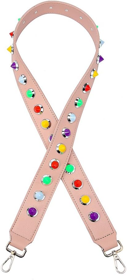 YsinoBear Replacement Adjustable Shoulder Strap DIY Cross Body Handbag Strap for Messenger Bag Camera Replacement Belt Changeable(Pink #2)