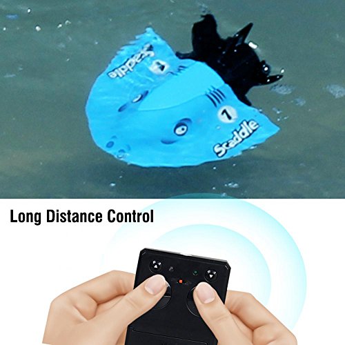 image for Dilwe Mini Submarine Toy, RC Remote Control Submarine Underwater Sight