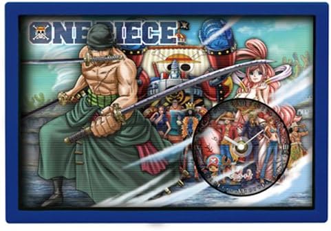 Amazon Onepiece 3dシチュエーションクロック 魚人島決戦 ブルー 時計玩具 キャラクター時計 ホビー