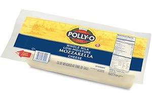 Generic POLLY-O Whole Milk Low-Moisture Mozzarella Chesse- 7.5 LB. LOAF