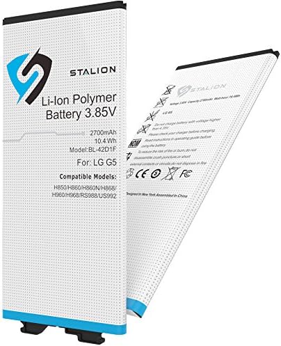 LG G5 Battery: Stalion Strength 2700mAh Li-Ion Internal Replacement Battery