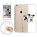 Disney Little Mermaid, Snow White, Alice in Wonderland, Lilo & Stitch, Mickey & Minnie Mouse Jelly Clear Case for Apple iPhone 6 / iPhone 6s (4.7