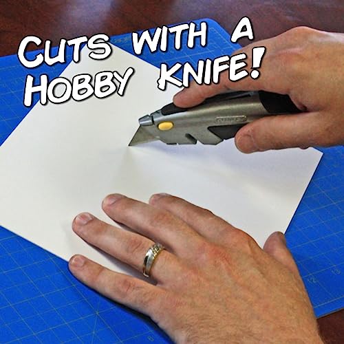 LITKO 8x10inch Polystyrene Flexible Craft Sheets Plasticard