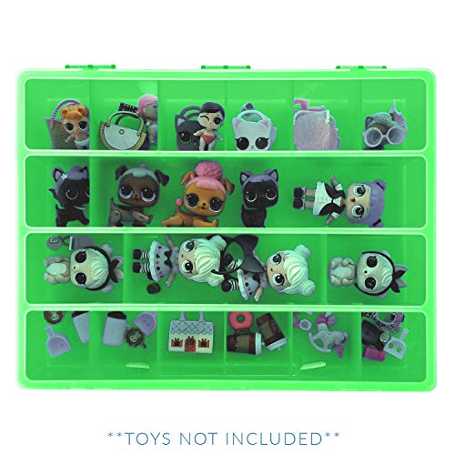 Life Made Better Green Organizer Box for Dolls & Accessories, Great Gift Idea Compatible with Big Sister & Lil Sister Dolls