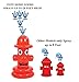 FOTE HOME GOODS Water Sprinkler Lawn Toy for Kids - Inflatable Fire Hydrant Spray Toy Connects to Garden Hose for Outdoor Family Backyard Summer Fun and Splashing - Sprays Over 15 Feet High