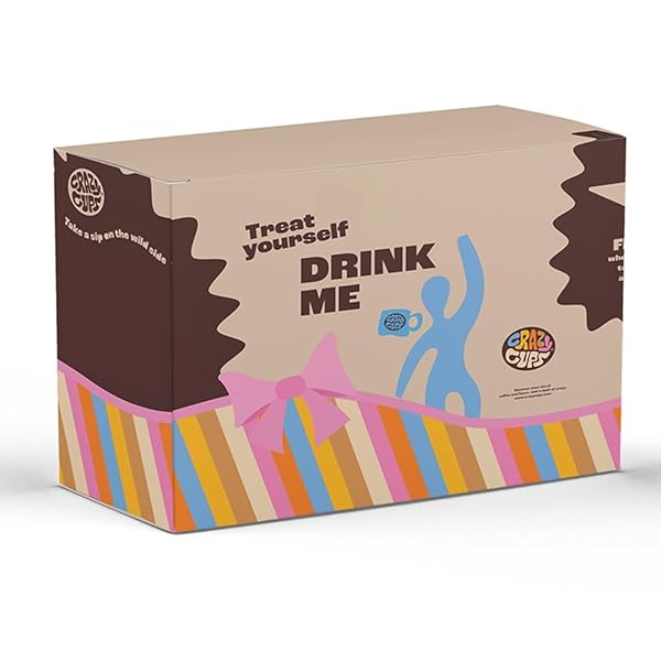 CRAZY CUPS FLAVORED GROUND CHOCOLATE COFFEE, CHOCOLATE RASPBERRY COFFEE IN 10 OZ BAG, FOR BREWING FLAVORED HOT OR ICED