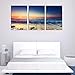 yearainn Large Canvas Wall Art Sunset Beach Waves Canvas Artwork Ocean Nature Picture 20