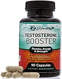 Premium Testosterone Booster Supplement - Increase Endurance, Stamina & Muscle Strength - Boost Performance, Recovery & Promotes Weight Loss & Fat Burning - Horny Goat Weed, Tribulus, Longjack