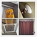 For Pressure Gates - Uarter Protect Door Stair Wall Surface - Baby Safety Wall Guard Pads - 4 Pack