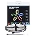 Oak Leaf 16.4ft RGB LED Strip Lights,Waterproof SMD5050 12V Flexible Strip Lights,Color Changing DIY Holiday Home Kitchen Car Bar Indoor Party Decoration,Multi-colors