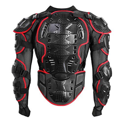 OHMOTOR Motorbike Protective Armour Chest Back Spine Armor Protector