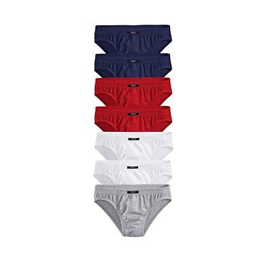 H.I.S, 7er Pack Herren Slips, Wochenration, Unterhosen, Baumwolle, in Dose