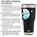 Simple Modern University Collegiate 30oz Cruiser Tumblers with Closing Lid and Straw - 18/8 Stainless Steel Vacuum Insulated NCAA Travel Mug Mens Womens Gift
