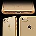 iPhone 8 Case,Hallsen [Electroplating TPU] Ultra-Slim Transparent Crystal Clear Anti-Scratch Flexible Soft TPU Case Cover for Apple iPhone 7 / iPhone 8 4.7inch - Gold