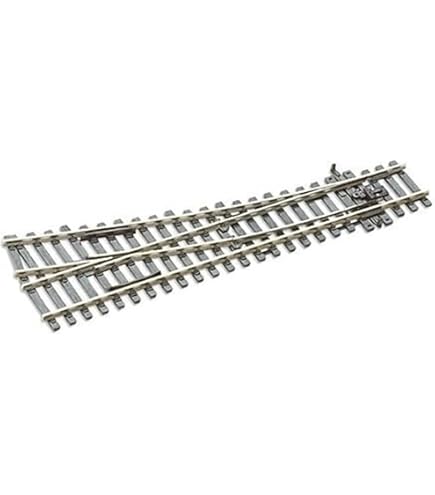 Amazon.com: Peco N Scale Code 80 Insulfrog #8 Right-Hand Turnout