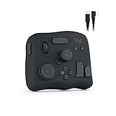 TourBox NEO - Editing Controller, Desktop Creative Multi-Control, Wired | 14 Controls, Dial Knob Scroll D-Pad, Video Editing, Color Grading, Illustration, Workflow-Based Software, Windows &amp; macOS