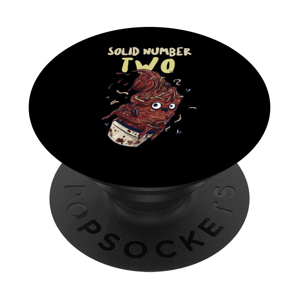 Funny Gross Halloween Poo PopSockets Grip and Stand for Phones and Tablets