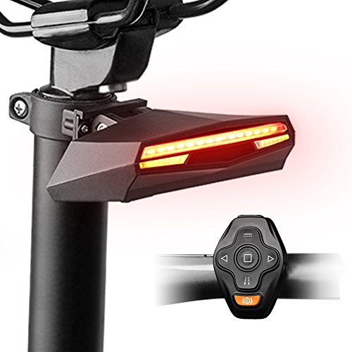 Omnicare bike tail light, usb rechargeable waterproof l…