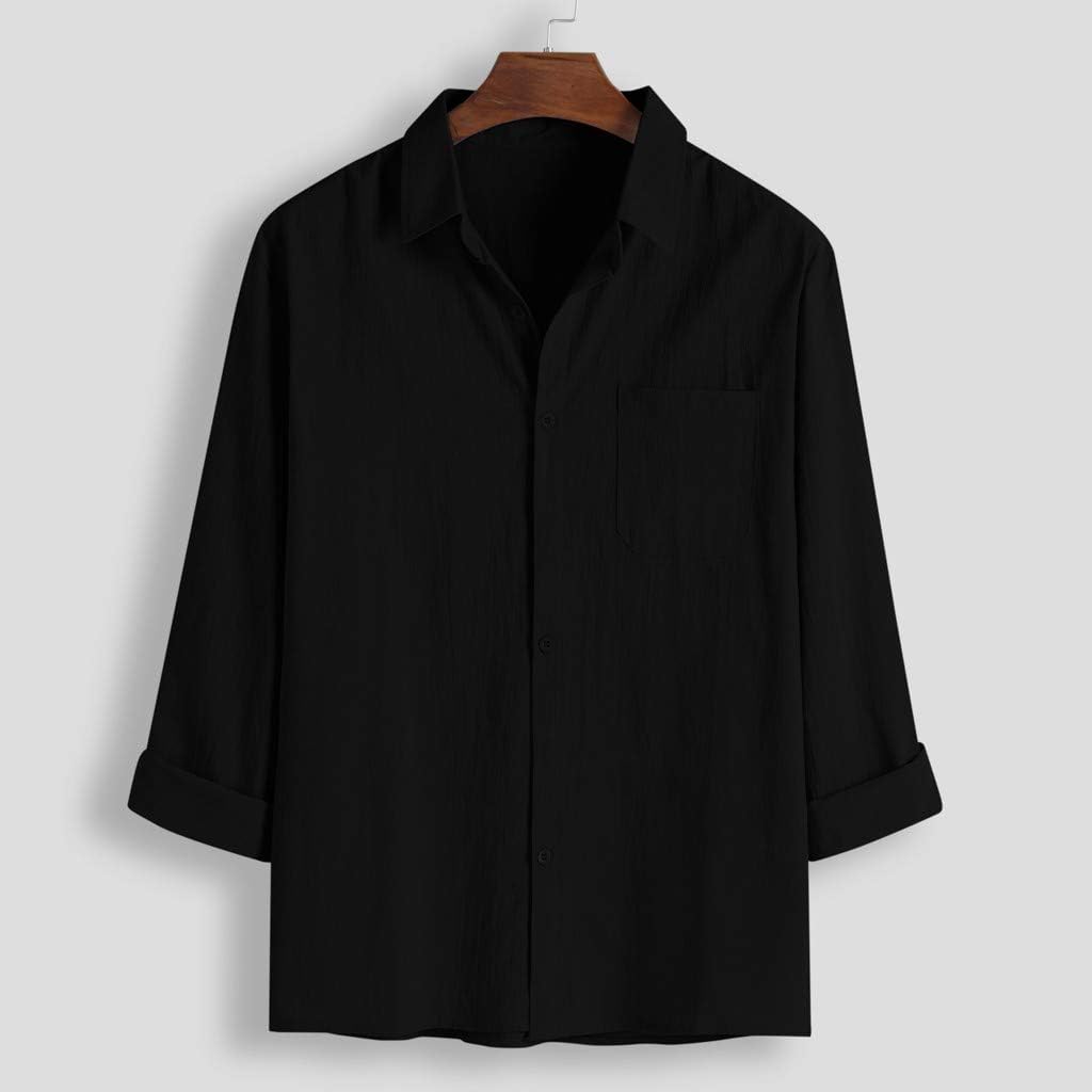 white baggy button up shirt