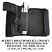 CANNON Concealed Carry Belly Band Holster with Bonus 50 Cal Bottle Opener | Fits Full Size Glock Pistols to The Smallest compacts Like Ruger LCP and S&W Bodyguard