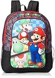 Nintendo Boys' Mario 16 Backpack, Black
