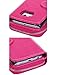 E LV Case for Galaxy S7 Case 2IN1 (CASE Cum Purse) PU Leather flip Wallet Bag Pouch Case Cover for Samsung Galaxy S7 - [HOT Pink]