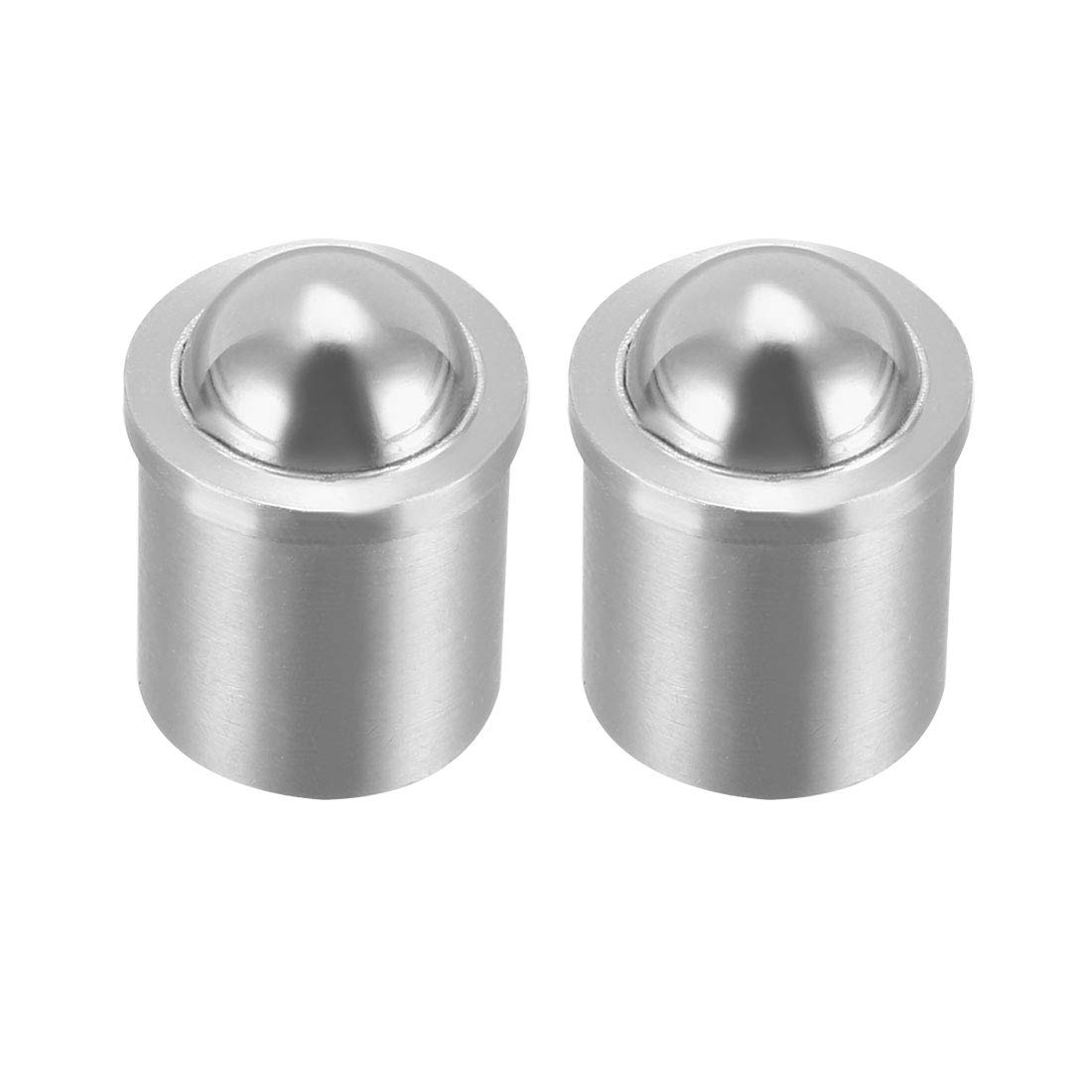 sourcing map Door Cabinet Closet Drawer 8mm Dia Stainless Steel Ball Catch Latch Catcher 2Pcs
