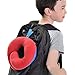 BCOZZY Kids Chin Supporting Travel Pillow for 3-7 Y/O -Stops The Head from Falling Forward– Comfortable Road Trip Essential. Soft, Washable, Small Size, Red