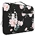 MOSISO Laptop Sleeve Compatible with MacBook Air/Pro, 13-13.3 inch Notebook, Compatible with MacBook Pro 14 inch M4 M3 M2 M1 Chip Pro Max 2024-2021, Polyester Camellia Multifunctional Briefcase Bag