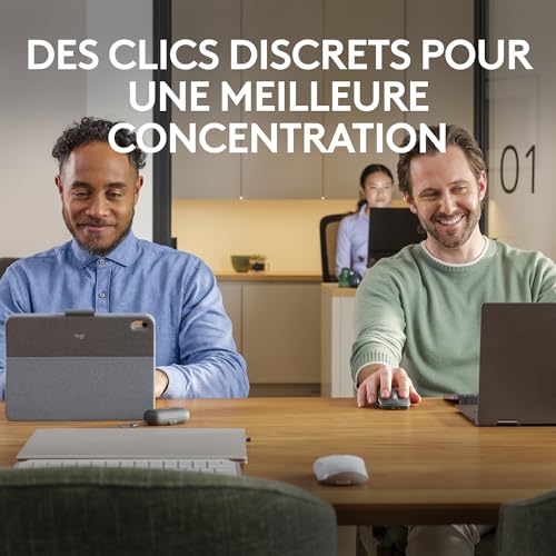 MX Anywhere 3S Souris Sans Fil Silencieuse, Compacte, Défilement Rapide, Suivi toute Surface en 8K DPI, Boutons Programmables, USB C, Bluetooth, Windows PC, Linux, Chrome, Mac - Graphite
