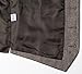 Ruth&Boaz 2Pockets 4Buttons Wool Herringbone Tweed Tailored Collar Suit Vest (M, Herringbone brown)
