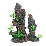 Saim Aquarium Mountain Ornament Fish Tank Rockery