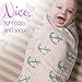 Premium Quality Baby Swaddle Blankets 100% Organic Muslin Cotton for baby boy and girl , 3 Pack. Let Baby Feel Embraced And Protected with Loli's ultra soft covering cloth + Bonus Gift