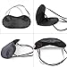 Unigear Travel Camping Hammock Portable Parachute Nylon Fabric for Hiking, Boating, Sleeping, Backpacking, Climbing (Orange/Grey, 275cm × 140cm)