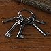 Park Designs New Vintage Style Black Skeleton Keys S/5 on Ring