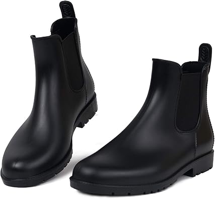 amazon women's ankle rain boots