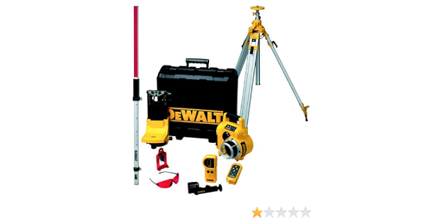 DeWalt DW075PK-XJ - KIT Láser rotativo autonivelante horizontal y vertical.  Alcance 100m : Amazon.es: Bricolaje y herramientas
