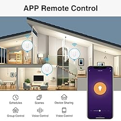 OHMAX Smart Dimmer Switch Compatible with Alexa and