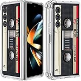 Petonist for Z Fold 4 Case 7.6” Retro Cassette