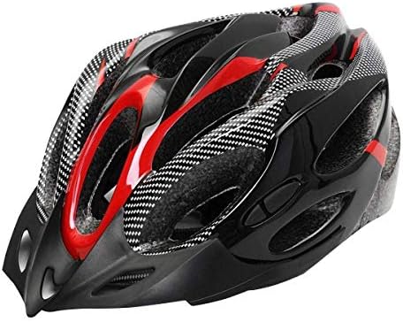 Pestelley,MTB Carbon Bicycle Road Cycling Adult Helmets Mountain Bike All-terrai Outdoor Sports Skate Helmet Safety for Men Women Youth Protective Gear Cycling Helmet