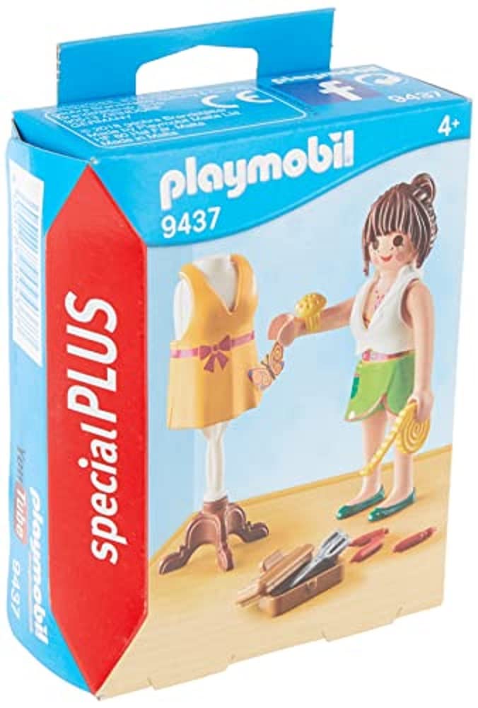 Playmobil 9437 Special Plus Fashion Designer, Fun Imaginative Role-Play, PlaySets Suitable for Children Ages 4+