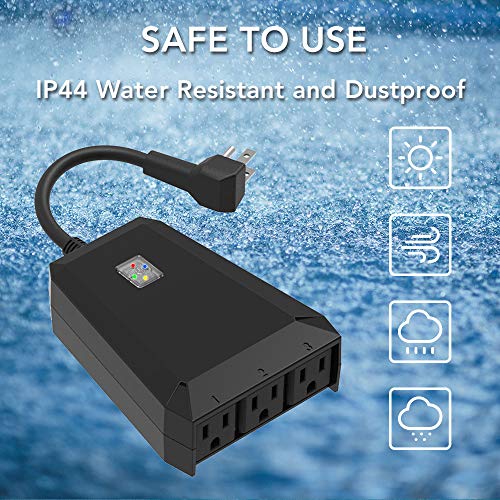 1 TIKLOK+3+Sockets+Waterproof+Wireless+Smartphone