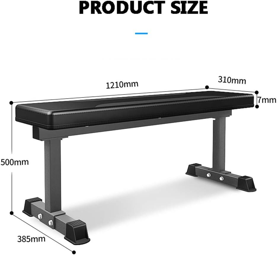 ZQQ Flat Weight Bench, Multifunctional Fitness Chair Bird Bench Press Dumbbell Bench Sit-ups Home Weight Training and Ab Exercises Equipment: Sports & Outdoors