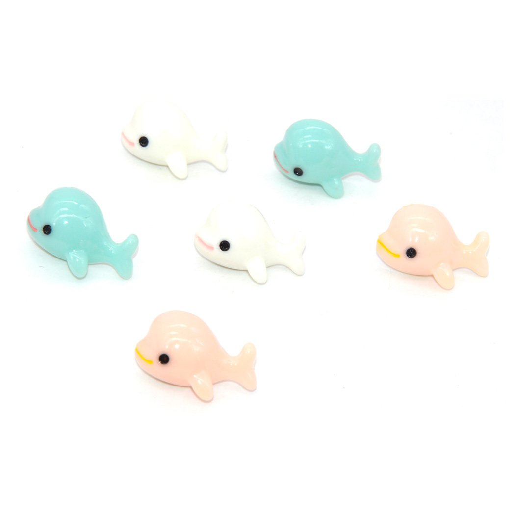 10pcs Cute Creative Decorative Thumbtacks Pushpins Little Whale Shape DIY Tool for School Home and Office Use