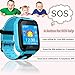 Kids Smart Watch -[SIM Card Include] Smart Phone Watch for 3-12 Year Old Boys Girls with GPS Locator 1.5'' HD Touch Screen Fitness Tracker SOS Camera Game Flashlight Alarm Clock Holiday Birthday Gift