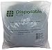 Disposable PLUS Regular Nylon Breathable Honeycomb Hair Nets, Brown (100)