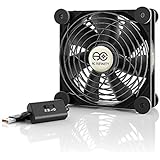 AC Infinity MULTIFAN S3, Quiet 120mm USB Fan for Receiver DVR Playstation Xbox Computer Cabinet Cooling